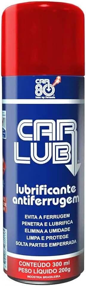 Antiferrugem e Desengripante Spray Carlub 300ml Car 80
