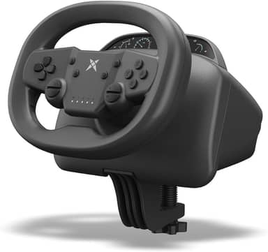 DOYO Racing Wheel - 270° Wireless Gaming Steering Wheel for PC with Linear Trigger and Dual-Vibration Motors, Bluetooth Connectivity for Switch, PS4, PS3, iOS & Android Mobile Phones