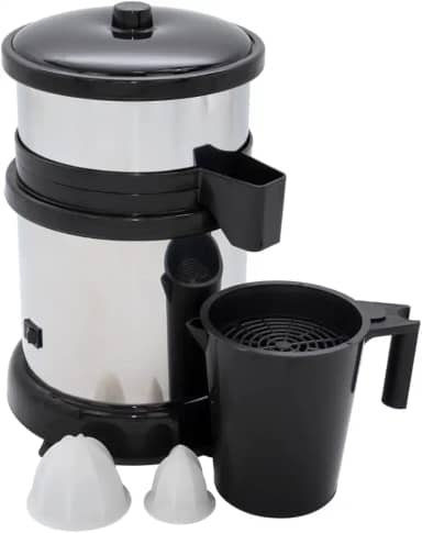 Espremedor Extrator de Suco Industrial Inox Bivolt 500W para Frutas Laranja e Limão Turbo Profissional com Alto Desempenho Itagold