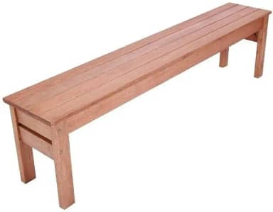 Banco Madeira Maciça 140 Cm X 45 Cm X 32 Cm Ultron Madeira