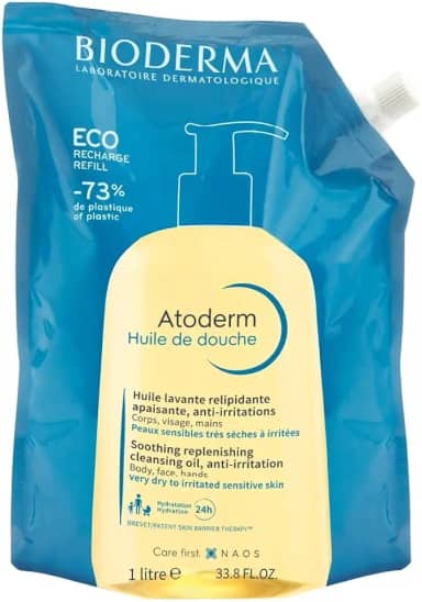 BIODERMA Óleo De Banho Higiene Hidratante Atoderm 1L Refil