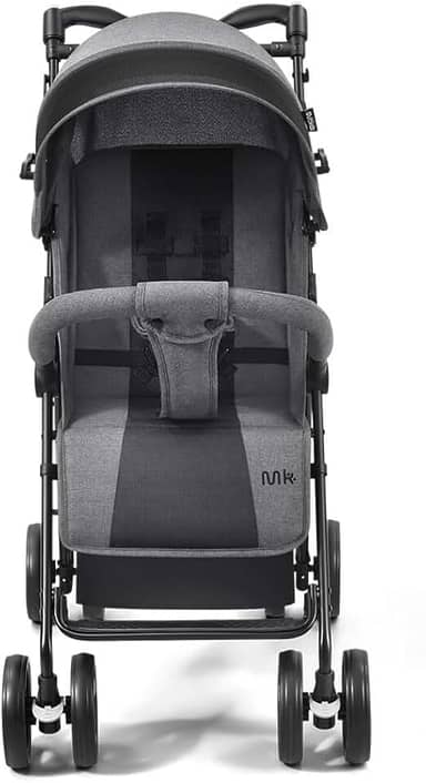 Multikids Baby Carrinho Passeio Flick 0-15Kgs Preto Com Cinza Bb445