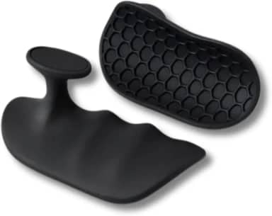 Luva Academia Musculação Calistenia Suporte Borracha Proteção Mãos e Dedos - Aderência Conforto - Tamanho Único 2 Peças