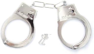 Algemas Policial Brincadeira Aço Inox Invictus