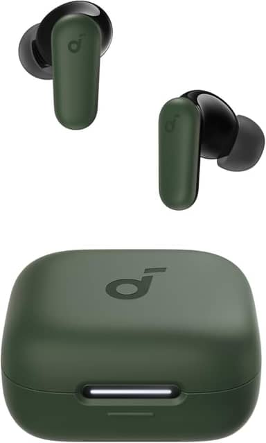 soundcore P30i da Anker, Fone de Ouvido Bluetooth 5.4 com Cancelamento de Ruído Adaptativo, Graves Poderosos, 45H de Reprodução, Estojo 2-em-1 com Suporte para Celular, IP54, Fone sem fio TWS, Verde