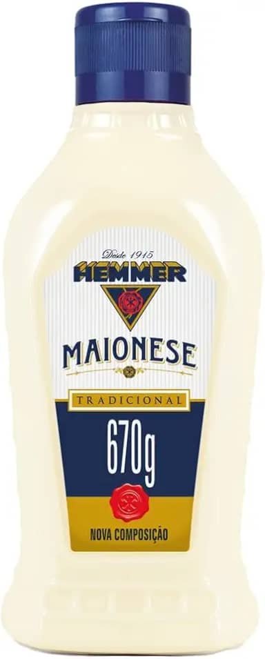 Hemmer Maionese Tradicional Squeeze 670G