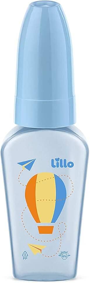 Lillo Mamadeira Chuquinha Primeiros Passos 50Ml Azul -