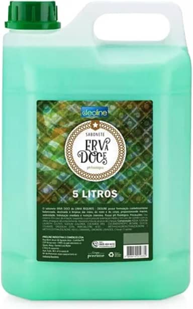 Sabonete Líquido Erva Doce Premisse, 5 Litros