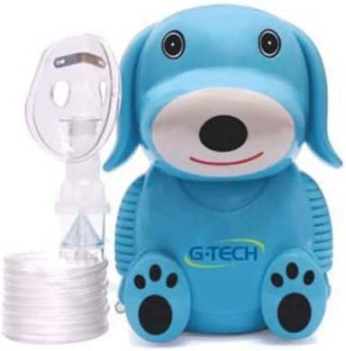 Nebulizador Infantil NebDog - G Tech-Azul