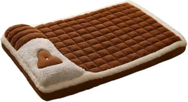 Cama Caminha Ortopédica para Pet Cachorro Gato Pequeno 60x40 com Zíper Capa Lavável e Fundo Antiderrapante