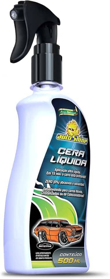 Autoshine CERA LIQUIDA 500ML, Branco