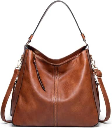 Bolsa Grande Feminina Transversal Moderna Luxo E Carteira