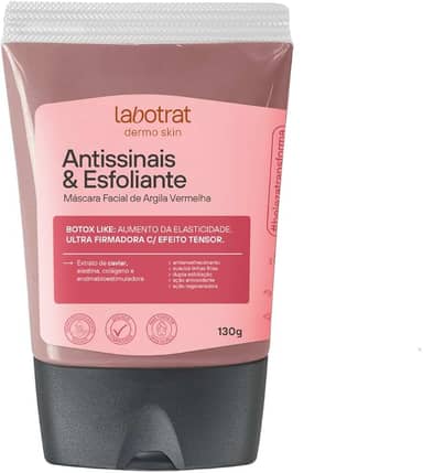 Mascara Antisinais E Esfoliante Com Argila Vermelha 130G (Pa060012)
