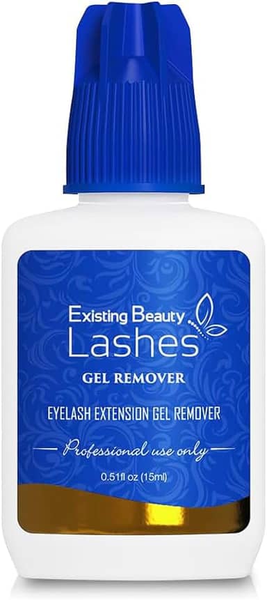 Eyelash Extension Remover and Lash Remover for Lash Extensions - Eyelash Glue Remover Dissolves Eyelash Extension Glue by Existing Beauty Lashes 15 ml