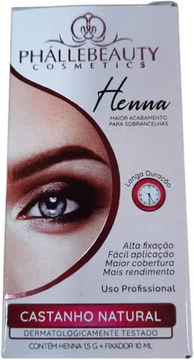 Phallebeauty Henna Ph0595 Castanho Natural