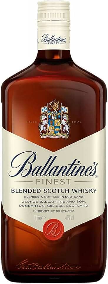 Ballantine's Whisky Finest Blended Escocês - 1 Litro