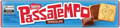 Biscoito Nestlé Recheado Passatempo Chocolate 130g