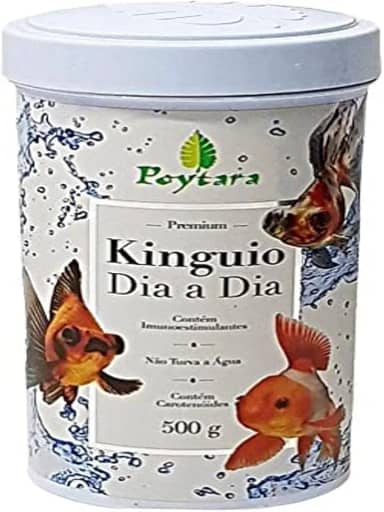 Poytara Ração Para Kinguios Dia Até Dia 500G Para Peixes