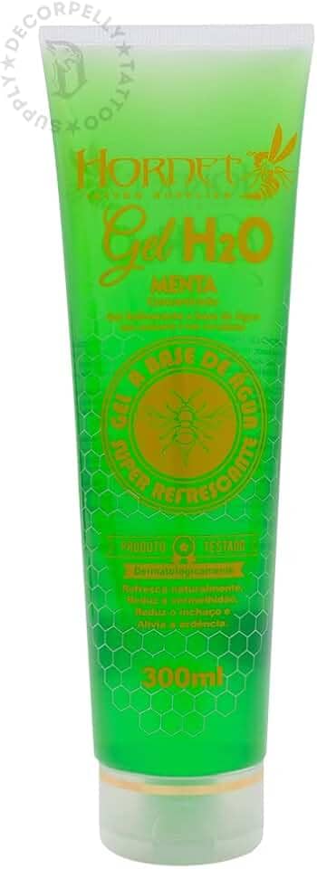 Vasigel Tattoo Hornet 300ml Menta Super Refrescante Para Tatuagem