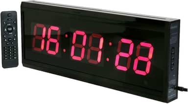 Relogio Cronometro Led Digital treino timer Grande 48x18cm Modelo:TL4819;Garantia:90 dias;