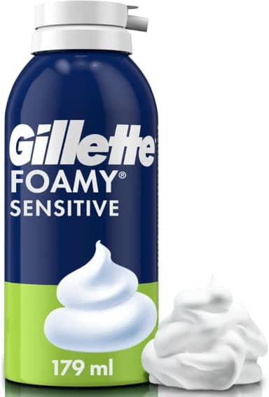 Gillette Espuma De Barbear Foamy Sensitive 175G