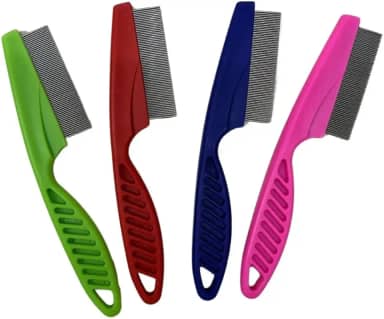 Pente Tira Pulgas Para Cães Com Pelo Longo E Gatos Pente Fino Removedor De Pelos Tira Ramela Escova Anti Pulgas E Carrapatos Para Pets Escova Spitz Lulu Da Pomerania Lhasa (Pente Para Pelo Curto)