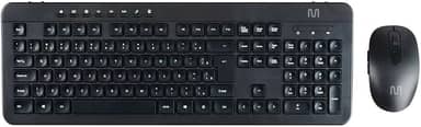 Kit Teclado e Mouse Sem Fio Multi (Multilaser) Recarregável Com Bateria 200mAh - TC250