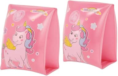 Boia de Braço Infantil Unicórnio Rosa Para Crianças Acima de 3 Anos 20 x 13 cm