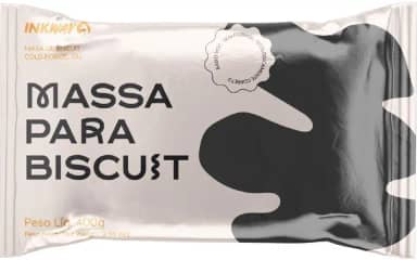 Massa De Porcelana Fria Biscuit 400G Preto 106328