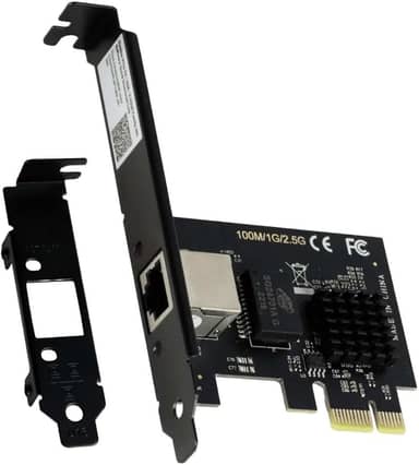 PLACA DE REDE 2.5G RJ45 PCI-E X1 PCYES LC2500-1P