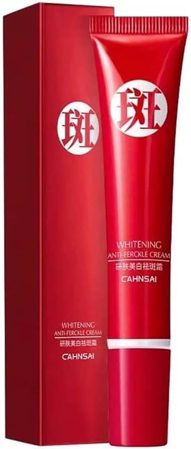 Creme Clareador para Sardas, Creme de Tratamento para Remoção de Cicatrizes de Acne, Creme para Remoção de Pigmentação para Rosto, Hidratante Remove Melasma Facial, Manchas Escuras, Rugas e Manchas