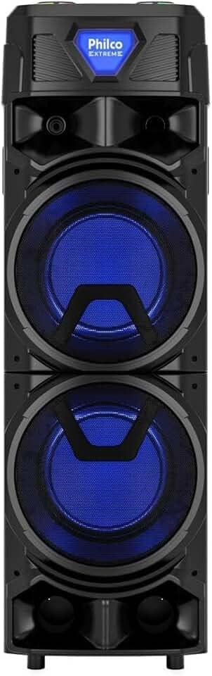 Philco PCX21000 Caixa de Som Amplificada, Bluetooth, 2100W