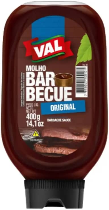 VAL Molho Barbecue Bisnag 400G