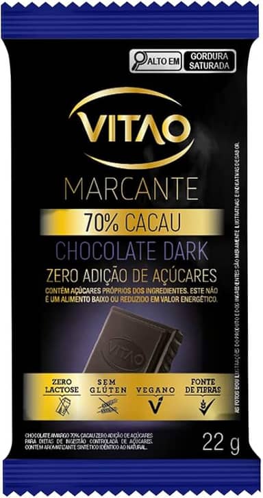 Vitao Choc Zero 70% Amargo 22G