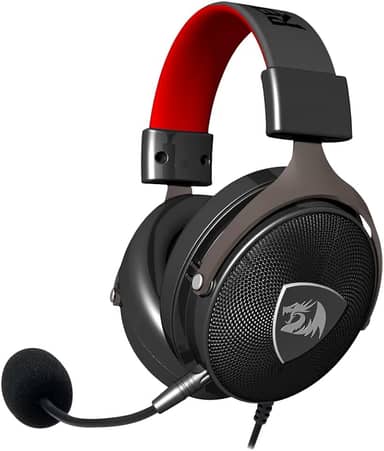 HEADSET GAMER REDRAGON ICON PRETO 7.1 H520