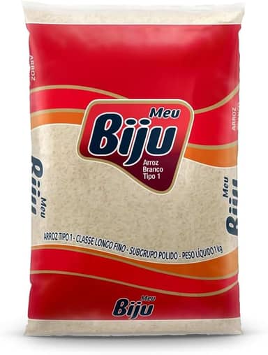 Arroz Branco Meu Biju - 1kg