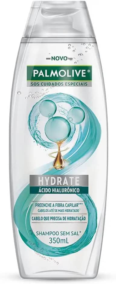 Palmolive Shampoo Sos Cuidados Especiais Hydrate Hialurônico 350Ml