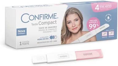 Confirme Teste De Gravidez Teste Compact Superior A 99% Multicolorido