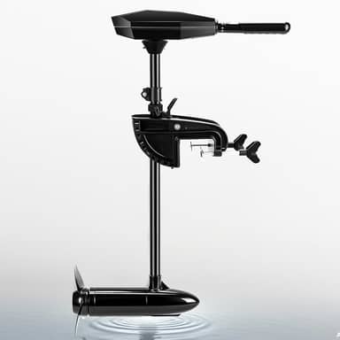 Propulsor Pequeno, Motor Elétrico 12V para Barco Marine, Motores De Popa para Barcos, Para Caiaques, Motores De Água, Suporta 5 Velocidades para A Frente E 3 Velocidades Para Trás