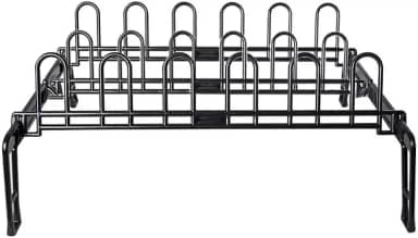 Sapateira de Chão 9 Pares Organizador de Sapatos para Closet Secalux Preto