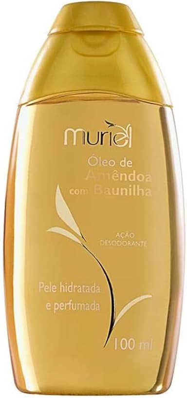 Óleo Corporal de Amêndoas com Baunilha, 100 ml, Muriel, Muriel
