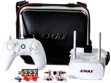 EMAX Tinyhawk RTF Micro drone de corrida interno com óculos FPV e controle para iniciantes