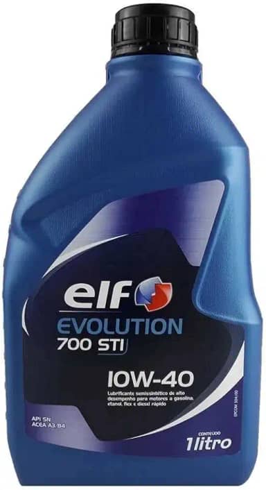 Óleo de Motor 10W40 700STI Semissintético ELF Evolution
