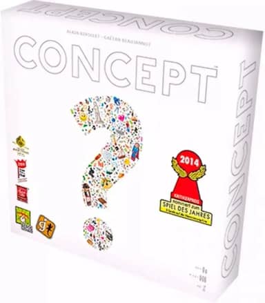 Galápagos, Concept, Jogo de Tabuleiro Competitivo, 4-12 jogadores, 30min