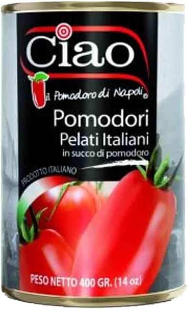 Molho de Tomate Pelati Ciao Oficial Pizza Napoletana 400 Gr