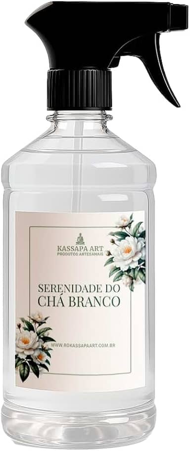 Aromatizador de Ambientes 1000 ml - 10% de Concentração - Inspiração Marcas Famosas (Chá Branco)