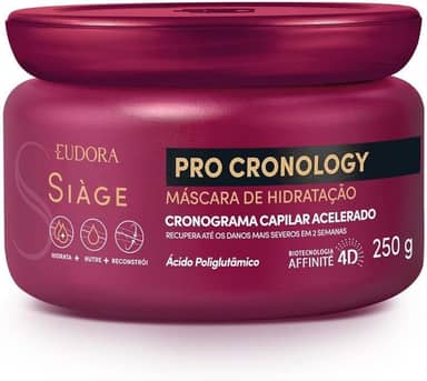Eudora Siàge Pro Cronology Máscara de Hidratação 250g