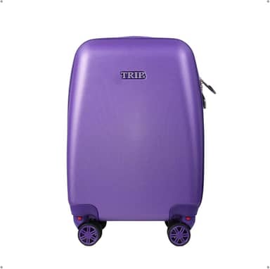 Mala De Viagem Bordo Escolar Infantil Tamanho 16" 4 Rodas (Roxo)