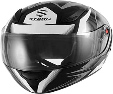 CAPACETE FECHADO MIXS MX2 STORM BRILHANTE GRAFITE TAM. 58