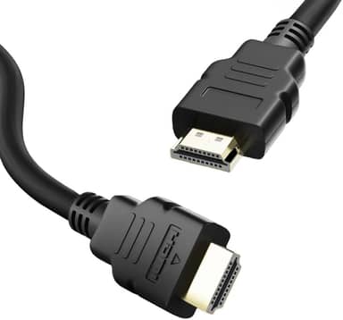 Cabo HDMI 4K 2.0 Ultra HD 1 Metro – Full HD 1080p, 2160p, 3D, HDR, Ethernet, Blindado, Compatível com PS4, PS5, Xbox, TV, Monitor e Projetor